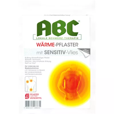 ABC Apósito térmico sensible Hansaplast med 10x14, 4 piezas