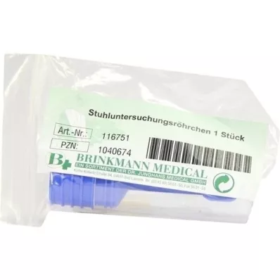 STUHLUNTERSUCHUNGSRÖHRCHEN Plástico, 1 ud STUHLUNTERSUCHUNGSRÖHRCHEN Plástico, 1 ud