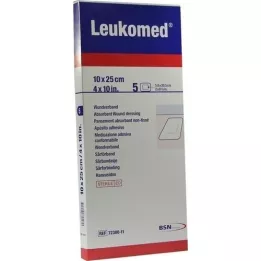 LEUKOMED apósitos estériles 10x25 cm, 5 unidades