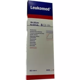 LEUKOMED apósitos estériles 10x35 cm, 5 unidades