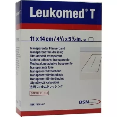 LEUKOMED apósitos transp.esterilizados 11x14 cm, 50 uds