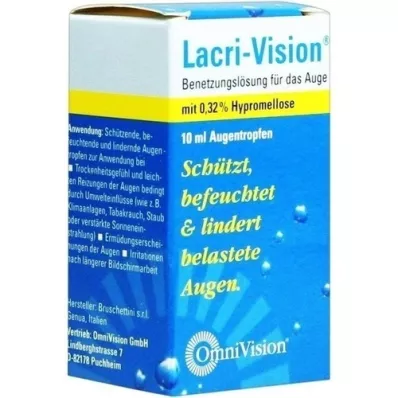 LACRI-VISION Gotas para los ojos, 10 ml