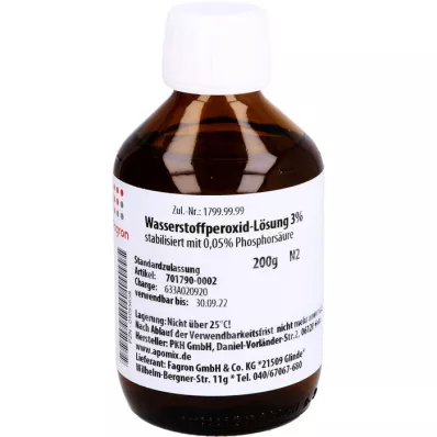 WASSERSTOFFPEROXID Solución 3%, 200 g
