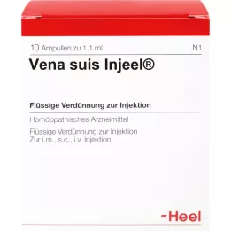 VENA SUIS Ampollas Injeel, 10 piezas