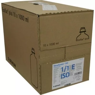 STEROFUNDIN ISO Solución para perfusión Ecoflac Plus, 10X1000 ml