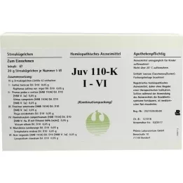 JUV 110 K I-VI Glóbulos, 6X20 g