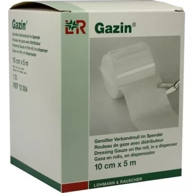 GAZIN Vendaje de gasa 10 cm x 5 m 8 veces, 1 pieza