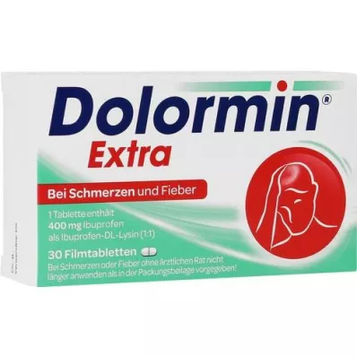 DOLORMIN tabletas extra recubiertas con película, 30 piezas