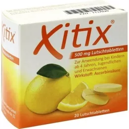 XITIX Pastillas, 20 piezas