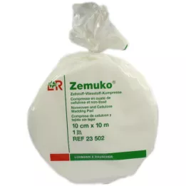 ZEMUKO Rollo de compresión de tejido no tejido 10 cm x 10 m, 1 pieza