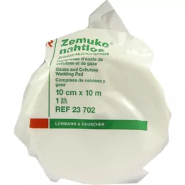ZEMUKO Compresión sin costuras enrollada 10 cmx10 m, 1 pieza