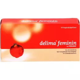 DELIMA óvulos vaginales femeninos, 10 piezas