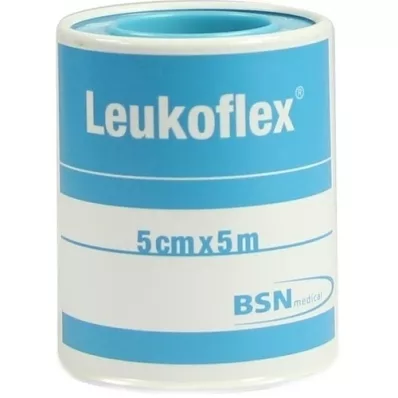 LEUKOFLEX Parche de vendaje 5 cm x 5 m, 1 pieza