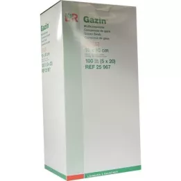 GAZIN Comp. gasa. 10x10 cm estéril 12 veces, 5x20 piezas