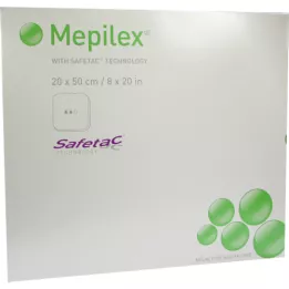 MEPILEX Vendaje de espuma de 20x50 cm, 2 uds