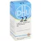 BIOCHEMIE DHU 22 tabletas de calcio carbonicum D 6, 80 piezas