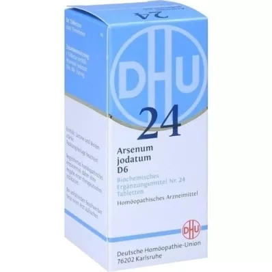 BIOCHEMIE DHU 24 Arsenum jodatum D 6 comprimidos, 80 uds