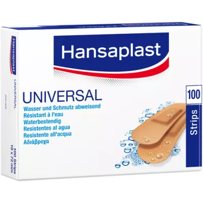 HANSAPLAST Tiras Universales al agua.19x72 mm, 100 uds