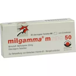 MILGAMMA mono 50 tabletas recubiertas, 30 piezas