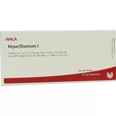 HEPAR STANNUM I ampollas, 10X1 ml HEPAR STANNUM I ampollas, 10X1 ml