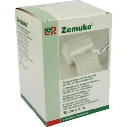 ZEMUKO Rollo de compresión de tejido no tejido 10 cm x 2 m, 1 pieza