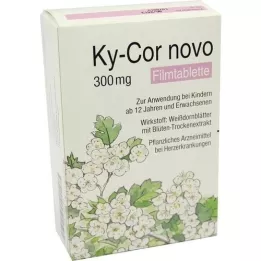 KY COR tabletas recubiertas de película Novo, 100 piezas