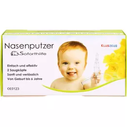 KLUGZEUG Limpiador nasal aspirador nasal de ayuda inmediata, 1 ud