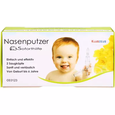 KLUGZEUG Limpiador nasal aspirador nasal de ayuda inmediata, 1 ud