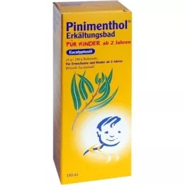 PINIMENTHOL Baño frío para niños a partir de 2 años. Eucalipto, 190 ml
