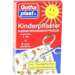 GOTHAPLAST Yeso infantil 6 cm x 1 m, 1 pieza