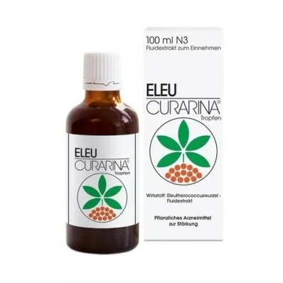 ELEU Curarina gotas 1 ml de extracto fluido de raíz de taiga, 100 ml ELEU Curarina gotas 1 ml de extracto fluido de raíz de taiga, 100 ml