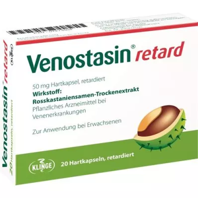 VENOSTASIN Retard 50 mg Cápsula dura retardada, 20 PCS