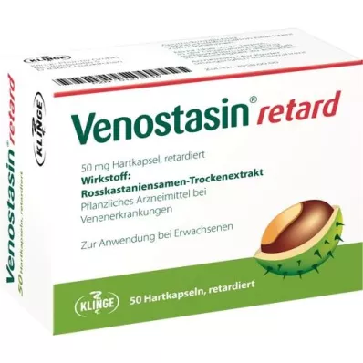 VENOSTASIN Retard 50 mg Cápsula dura retardada, 50 PCS