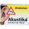 AKUSTIKA Protección contra el viento, 1 P