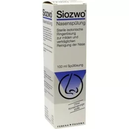 SIOZWO Enjuague nasal sin conservantes, 100 ml