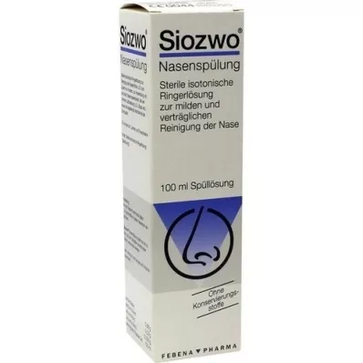 SIOZWO Enjuague nasal sin conservantes, 100 ml SIOZWO Enjuague nasal sin conservantes, 100 ml