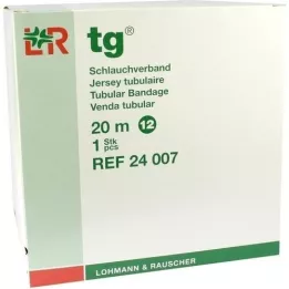 TG Vendaje tubular tamaño 12 20 m blanco, 1 unidad
