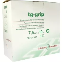 TG GRIP Vendaje tubular de soporte D 7,5 cm x 10 m, 1 pieza