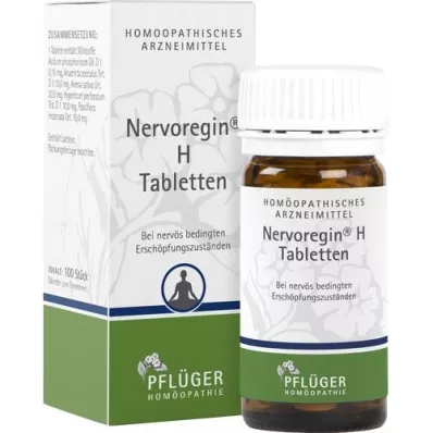 NERVOREGIN H tabletas, 100 piezas