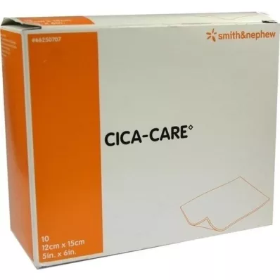 CICA CARE Placa fina de gel de silicona para cicatrices de 12x15 cm, 10 unidades