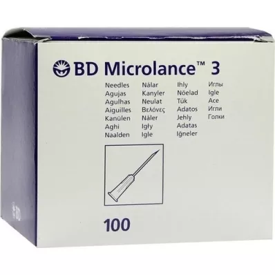BD MICROLANCE 3 cánulas especiales 16 G 1 1/2 1,65x40 mm, 100 piezas