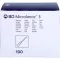 BD MICROLANCE 3 cánulas especiales 16 G 1 1/2 1,65x40 mm, 100 piezas