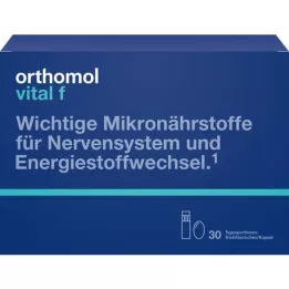 ORTHOMOL Paquete combinado de biberón y cápsulas Vital F, 30 unidades