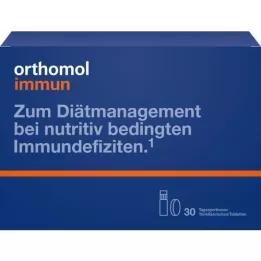 ORTHOMOL Paquete combinado de botella/tableta para bebida inmune, 30 unidades