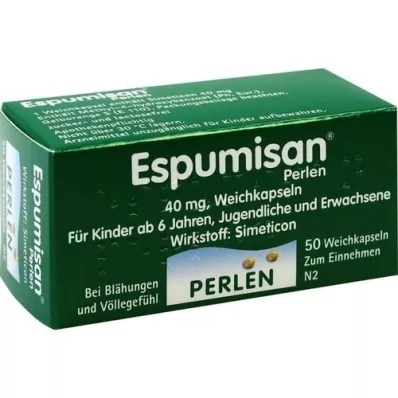 ESPUMISAN Cápsulas blandas de perlas, 50 piezas ESPUMISAN Cápsulas blandas de perlas, 50 piezas