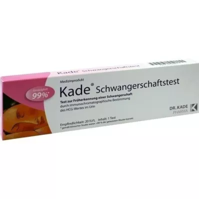 KADE Prueba de embarazo, 1 ud