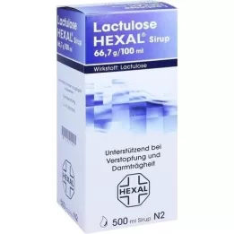 LACTULOSE Jarabe hexal, 500 ml