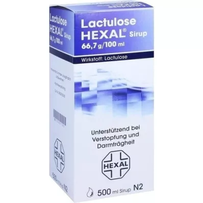 LACTULOSE Jarabe hexal, 500 ml