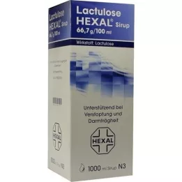 LACTULOSE Jarabe hexal, 1000 ml