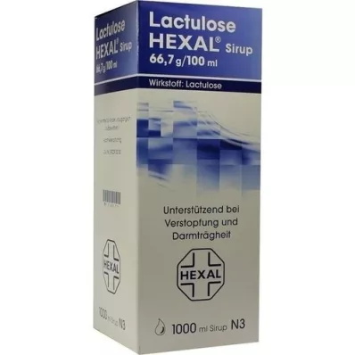 LACTULOSE Jarabe hexal, 1000 ml